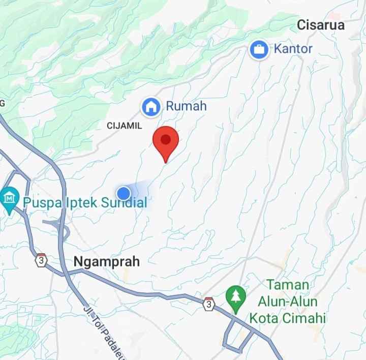 dijual tanah desa cilame kecamatan