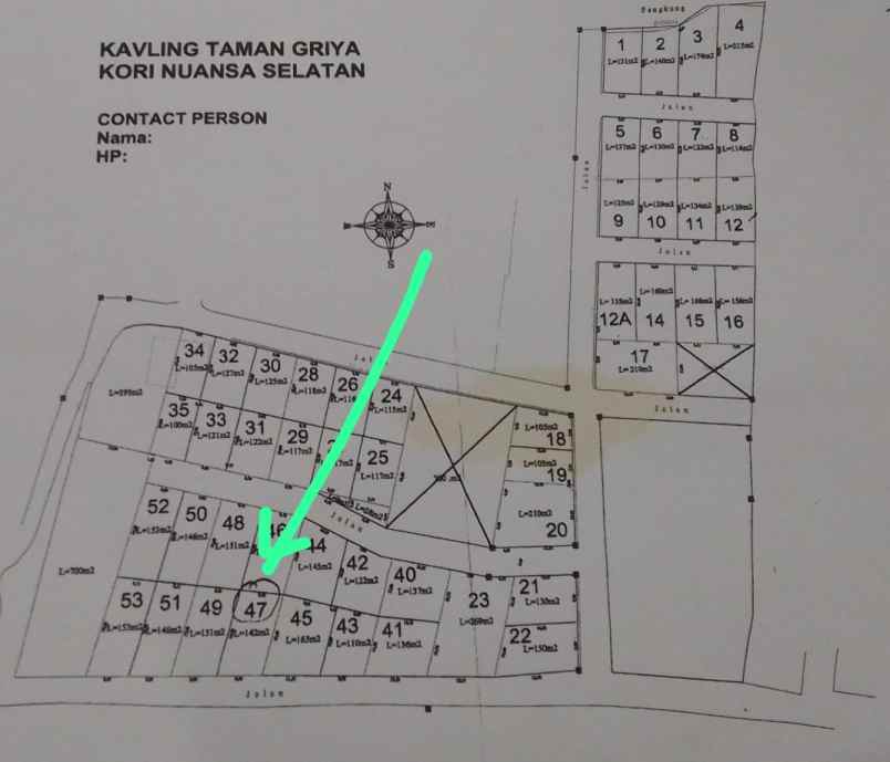 dijual tanah dijual tanah di nuansa