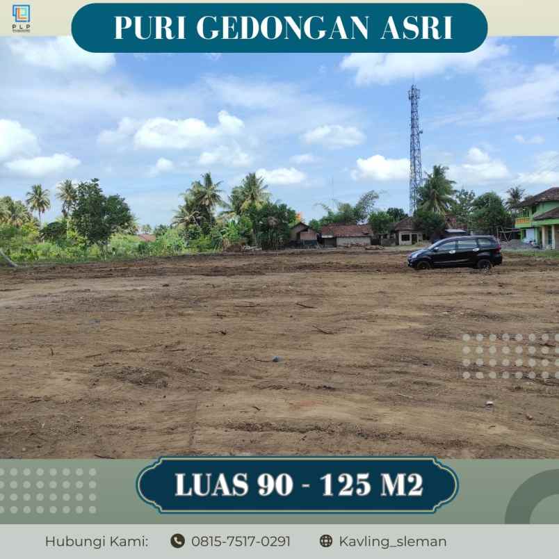 dijual tanah gedongan sumberagung