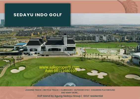 dijual tanah golf island pantai maju