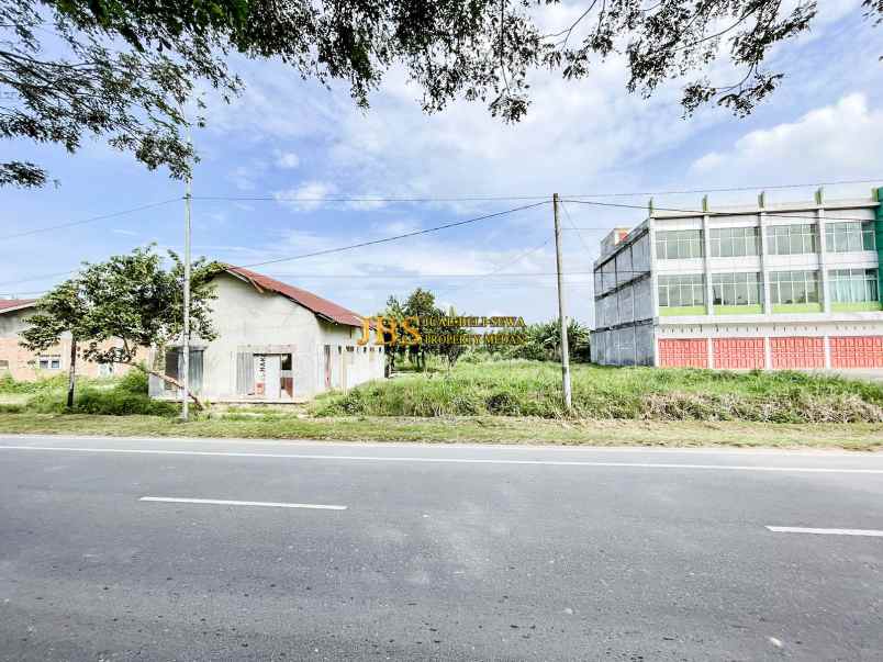 dijual tanah jalan batang kuis jalan