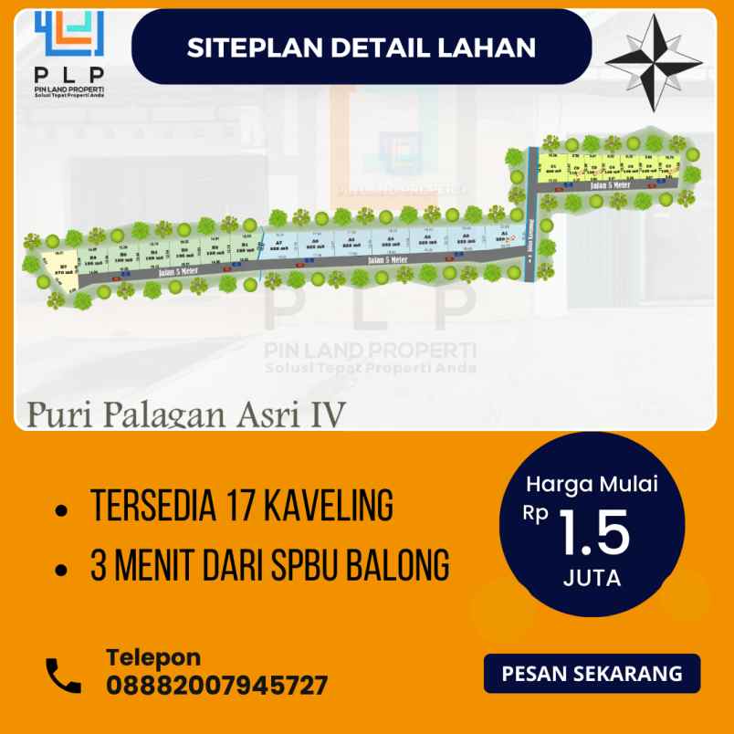 dijual tanah jalan brengosan donoharjo