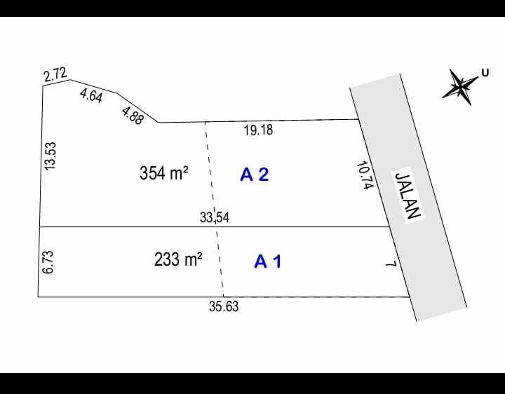 dijual tanah jalan kaliurang km 8