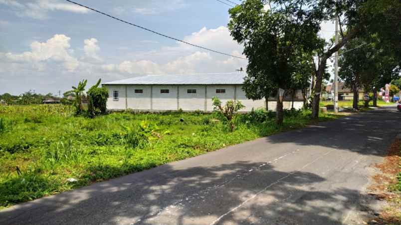 dijual tanah jalan plumbon sardonoharjo