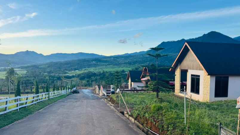 dijual tanah jalan raya puncak dua