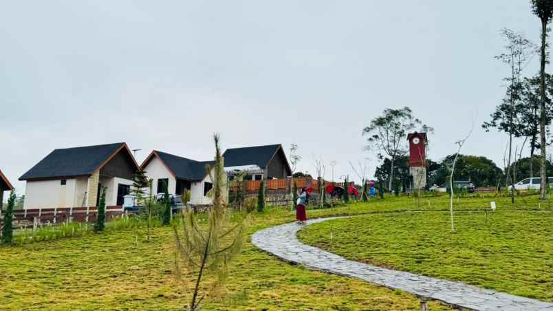 dijual tanah jalan raya puncak dua
