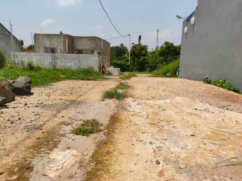 dijual tanah jalan raya tajur halang