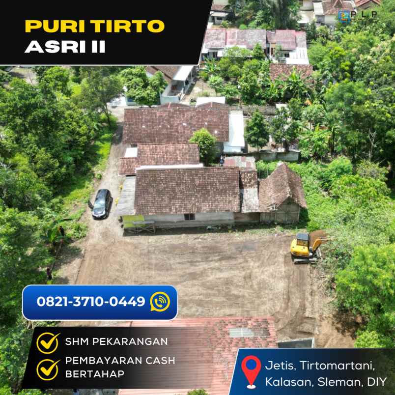 dijual tanah jetis tirtomartani kalasan