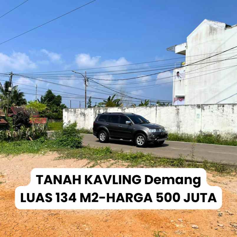 dijual tanah jl macan kumbang 12