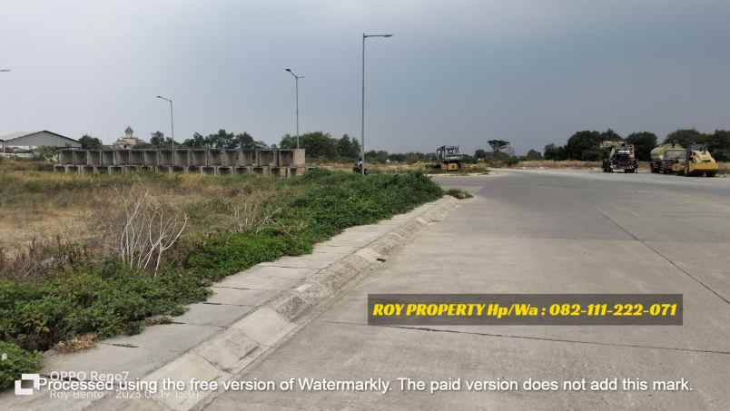 dijual tanah jl marunda makmur