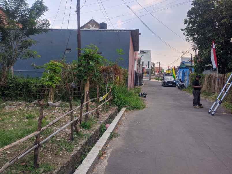 dijual tanah jl melati margasari kec