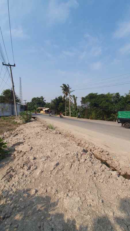 dijual tanah jl r e martadinata bandar