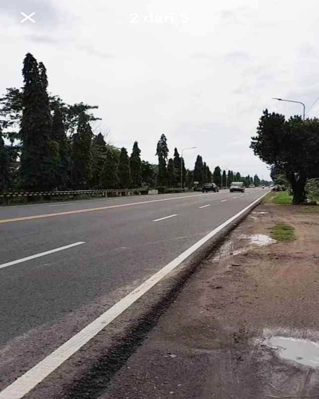 dijual tanah jl raya madiun nganjuk