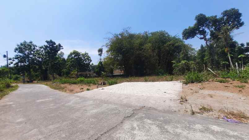 dijual tanah jl raya manisrenggo