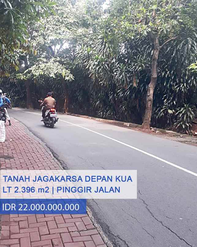 dijual tanah jl sirsak jagakarsa