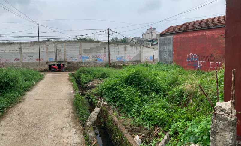 dijual tanah jl tawakal pancoran mas