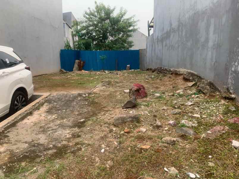 dijual tanah jl wibawa mukti komplek
