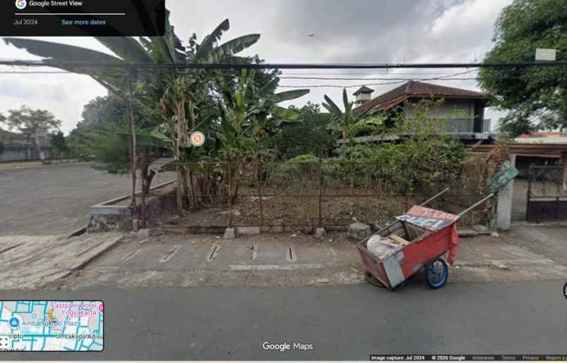 dijual tanah jln ampta timur hotel