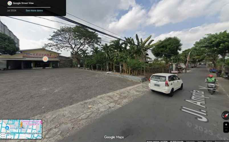 dijual tanah jln ampta timur hotel