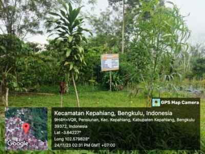 dijual tanah kepahiang bengkulu