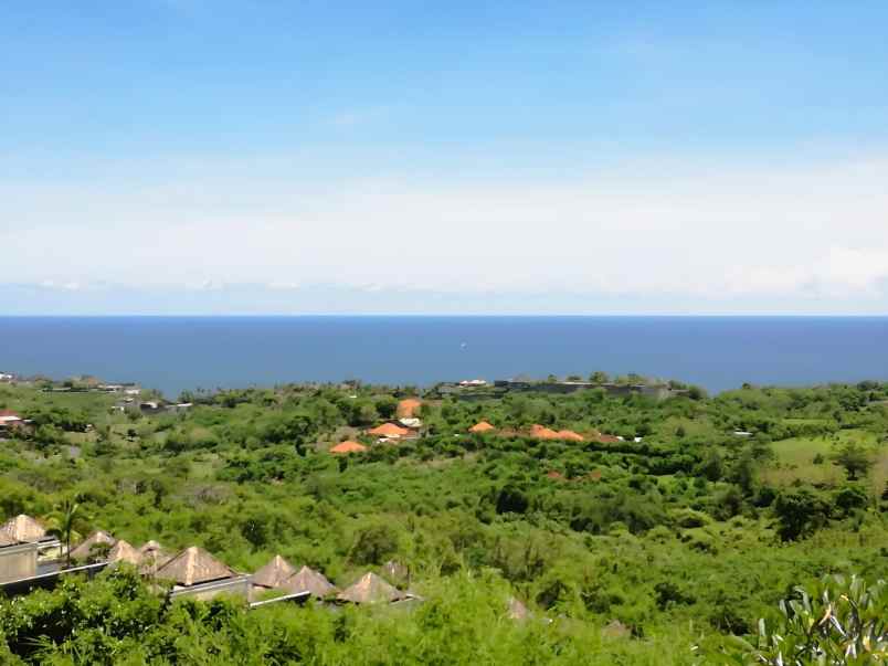 dijual tanah komersil full ocean view lokasi balangan