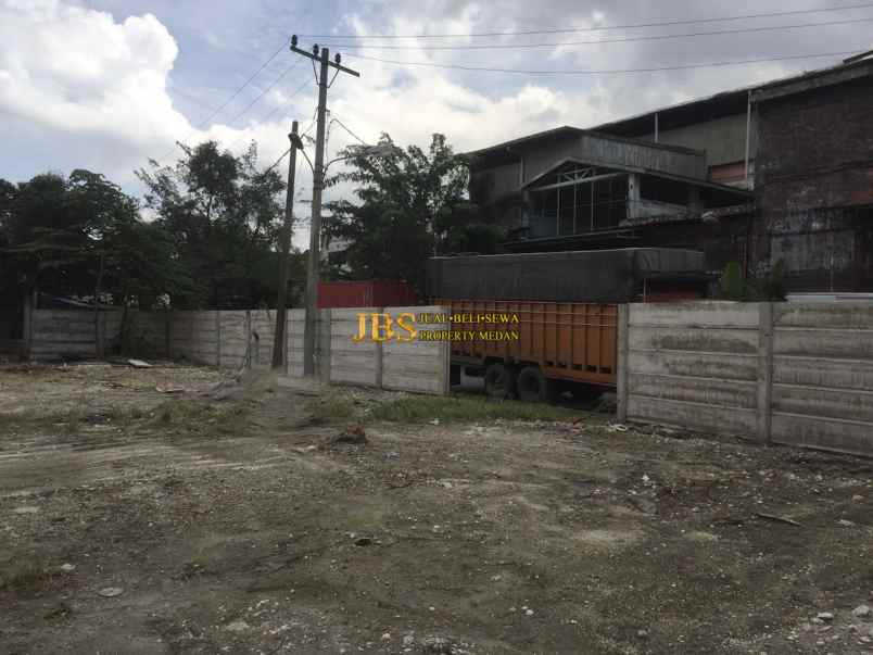 dijual tanah kosong di daerah mabar hilir medan deli