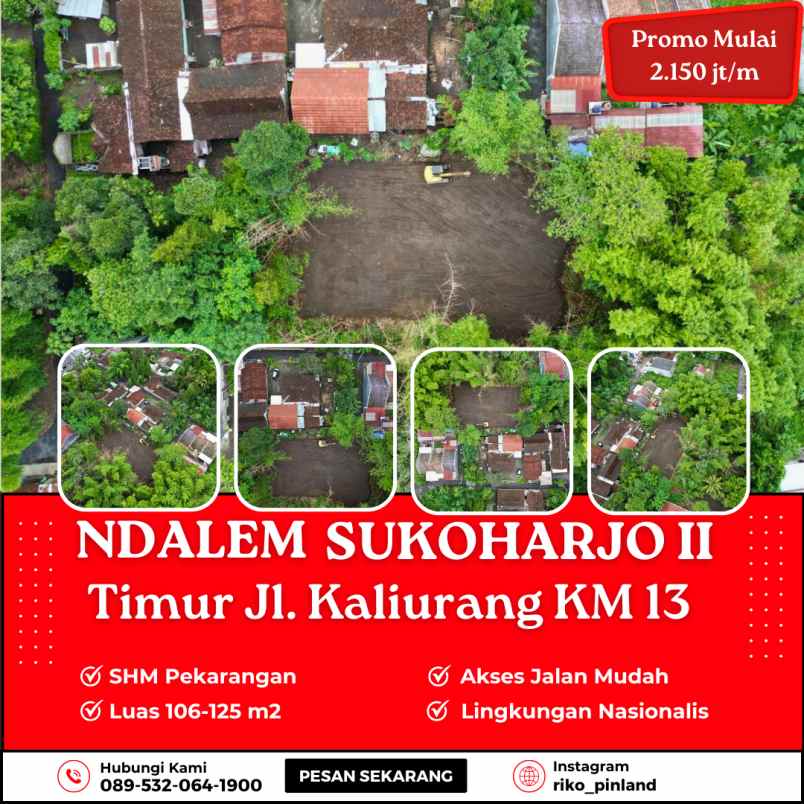 dijual tanah losari sukoharjo ngaglik