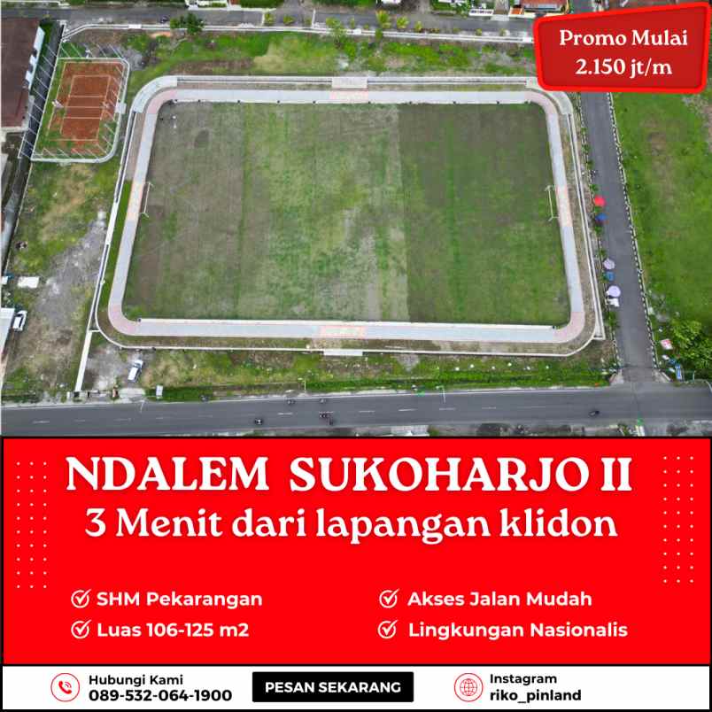 dijual tanah losari sukoharjo ngaglik