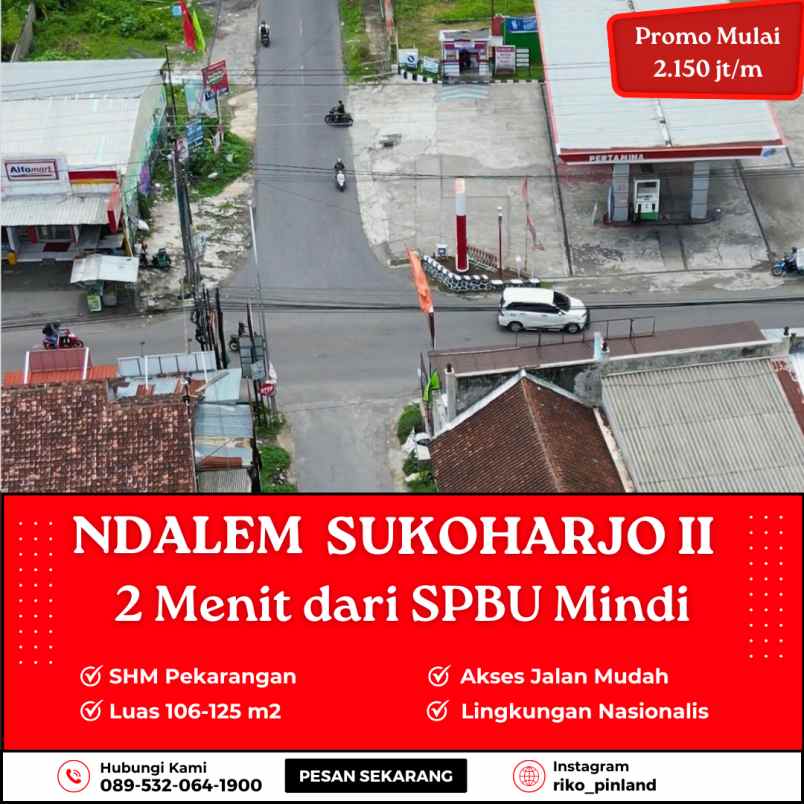 dijual tanah losari sukoharjo ngaglik