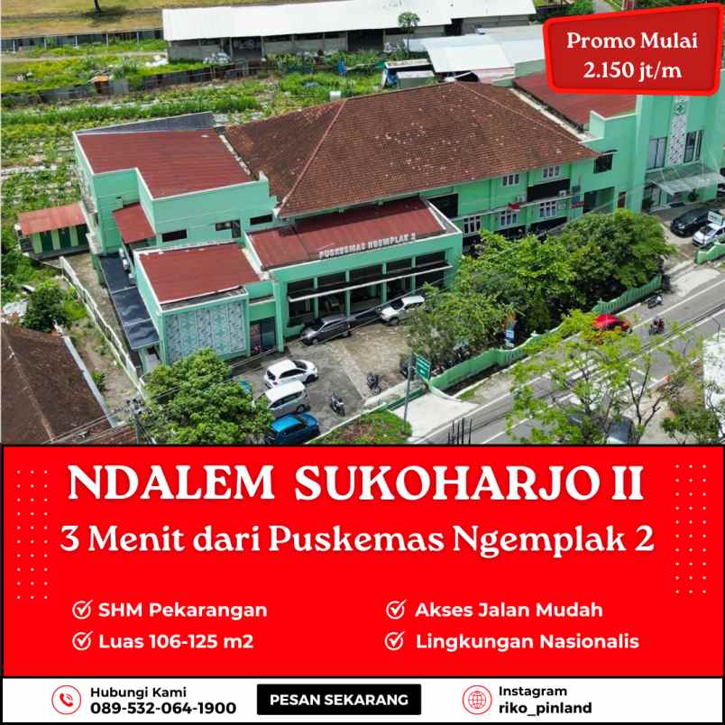 dijual tanah losari sukoharjo ngaglik