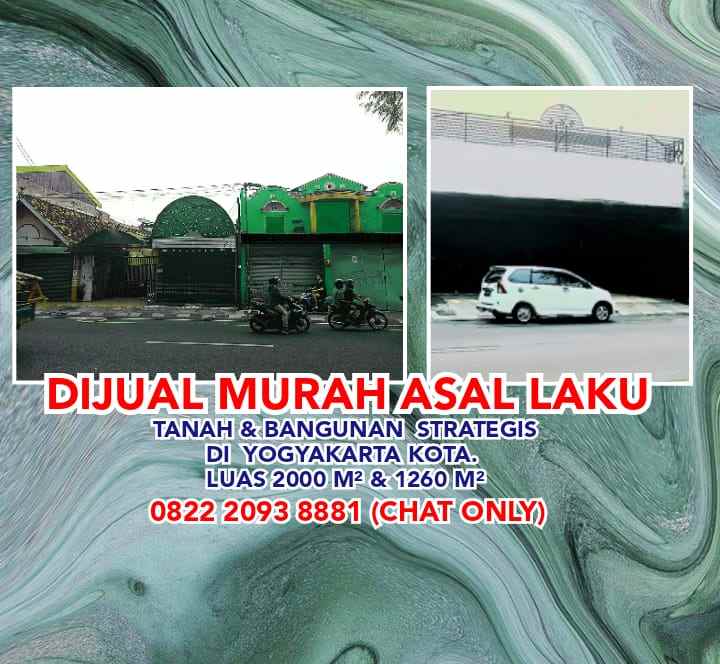 dijual tanah mergangsan yogyakarta kota