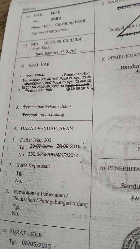 dijual tanah panyileukan