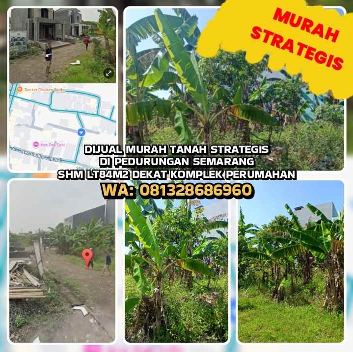 dijual tanah pedurungan semarang