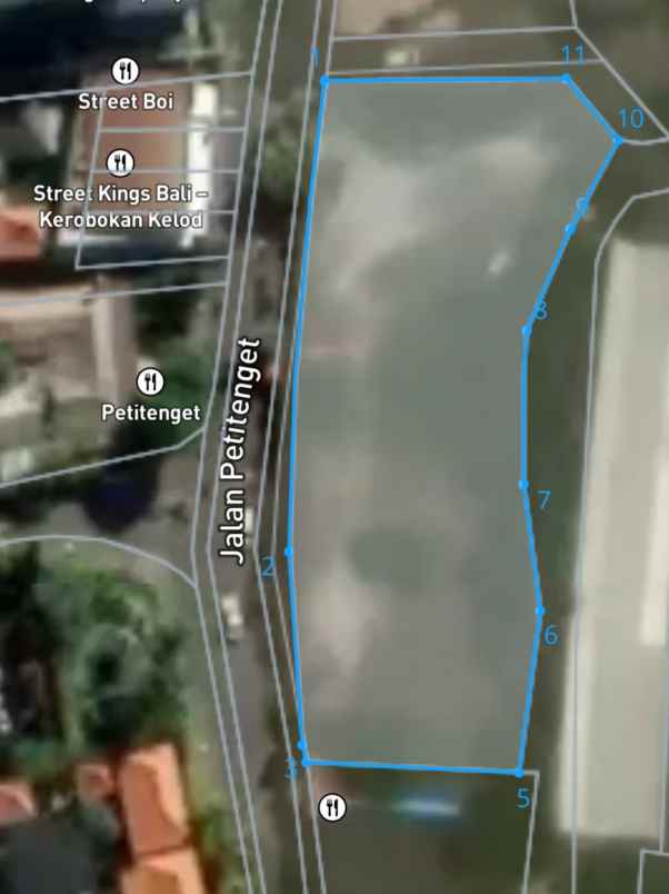 dijual tanah peti tenget