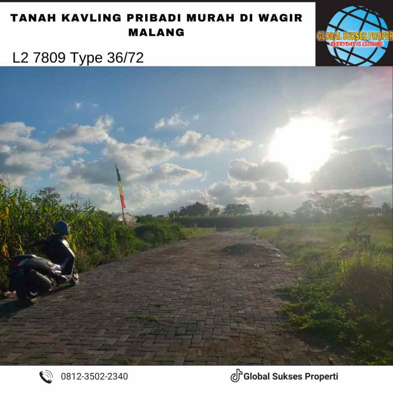 dijual tanah sitirejo