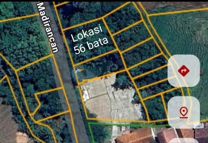 dijual tanah strategis pinggir jalan raya nasional
