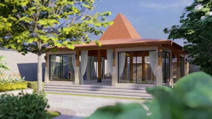 dijual villa cantik mewah asri borobudur