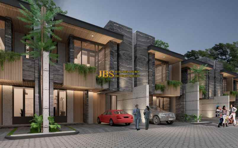 dijual villa cemara park palace jalan