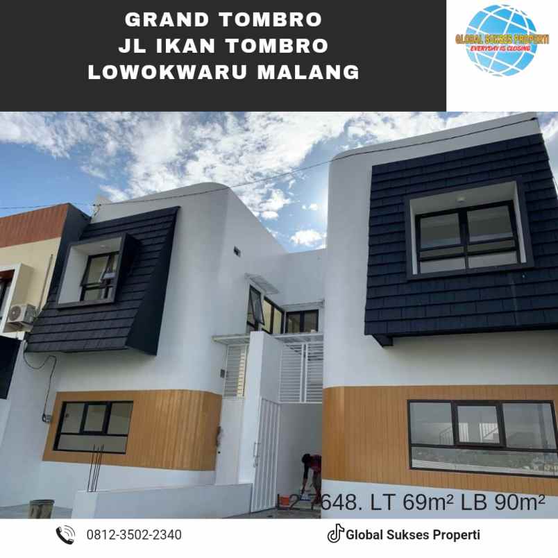 dijual villa grand tombro tunjungsekar