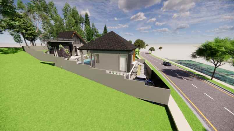 dijual villa jalan taman dayu