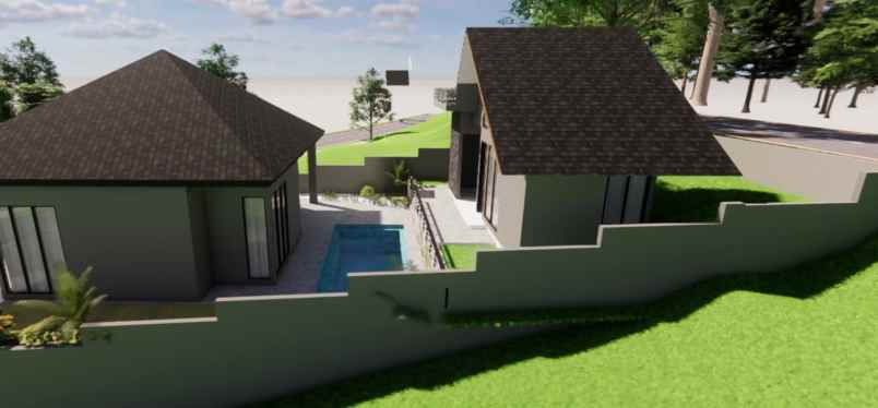 dijual villa jalan taman dayu