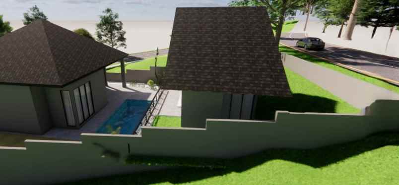 dijual villa jalan taman dayu