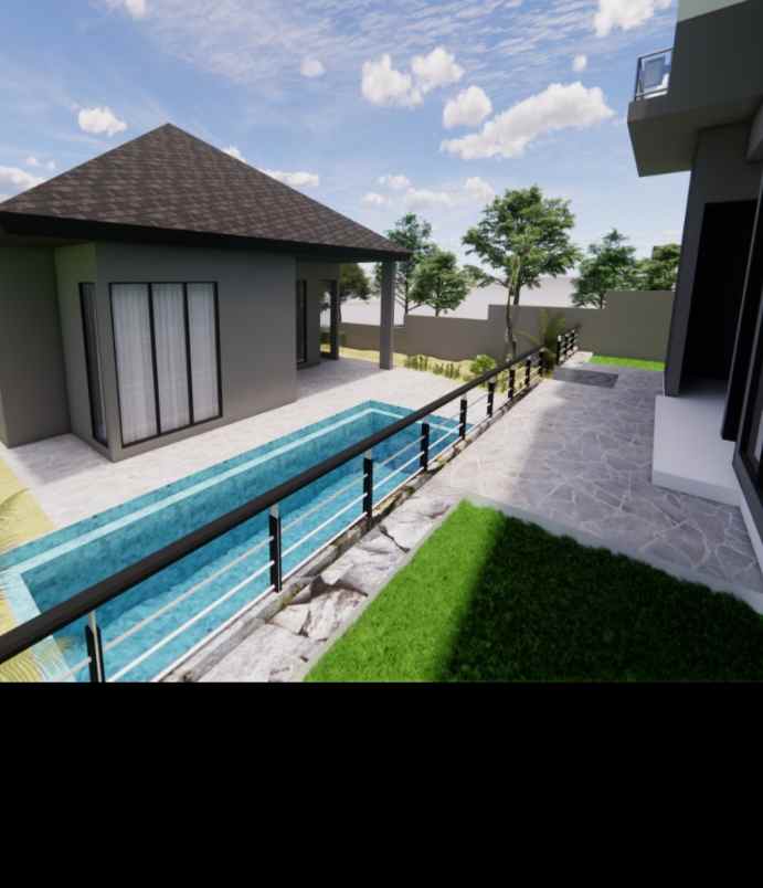 dijual villa jalan taman dayu