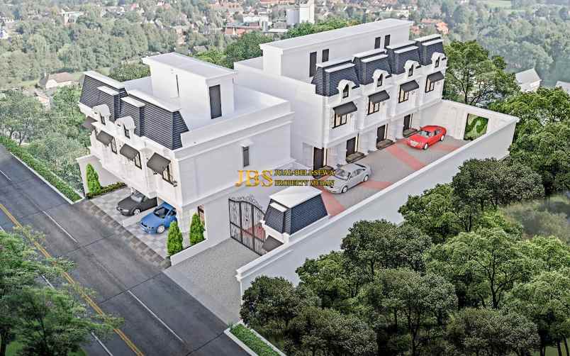 dijual villa jalan tertib bukit barisan ii