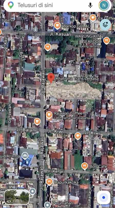 dijual villa jl rajawali kiwi gatot