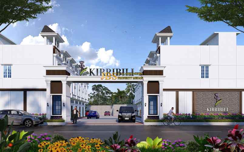 dijual villa komplek kirribili jalan