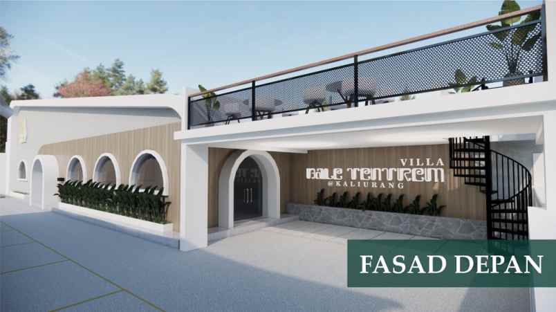 dijual villa villa balai tentrem jl