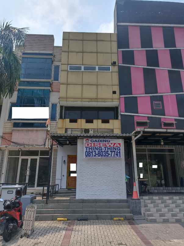 disewakan ruko gudang kantor gading batavia kelapa