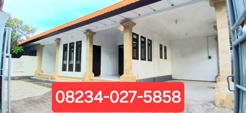 disewakan rumah dan kantor di sanur denpasar bali