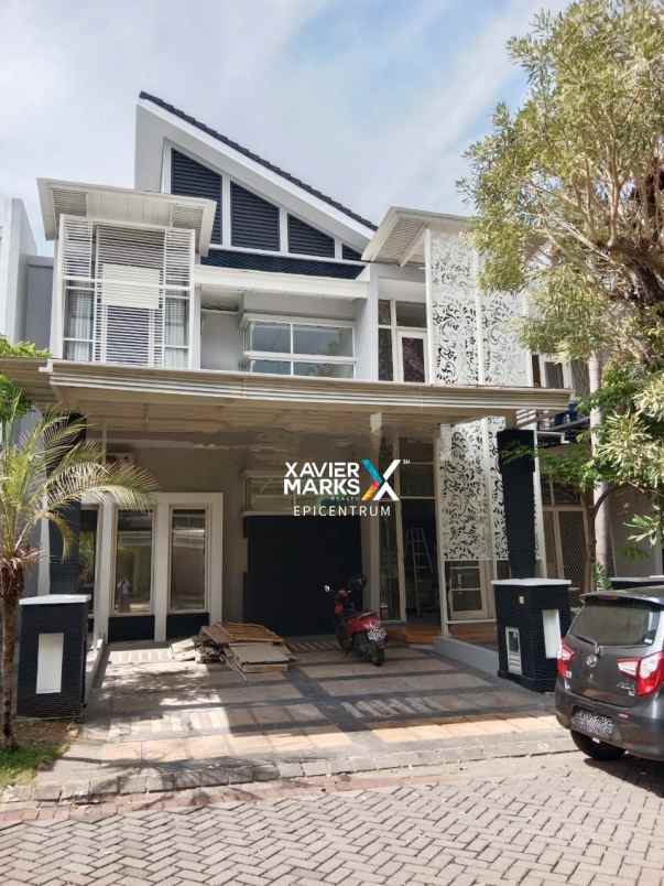 disewakan rumah one terrace imperial golf pakuwon